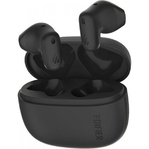Edifier X1 Lite Earbud Bluetooth Handsfree Ακουστικά με Αντοχή στον Ιδρώτα και Θήκη Φόρτισης Μαυρα