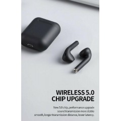 Yison Celebrat W10 Earbud Bluetooth Handsfree Ακουστικά με Θήκη Φόρτισης Μαύρα