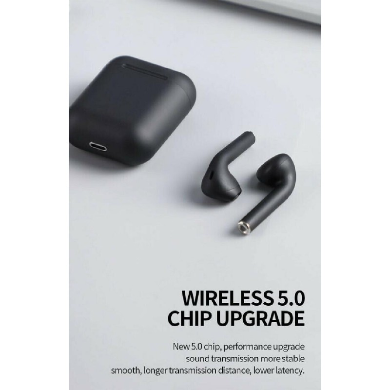 Yison Celebrat W10 Earbud Bluetooth Handsfree Ακουστικά με Θήκη Φόρτισης Μαύρα