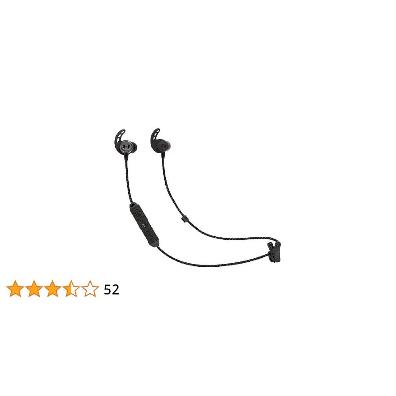 JBL Under Armour Sport Wireless React In-Ear Sport Headphones Black