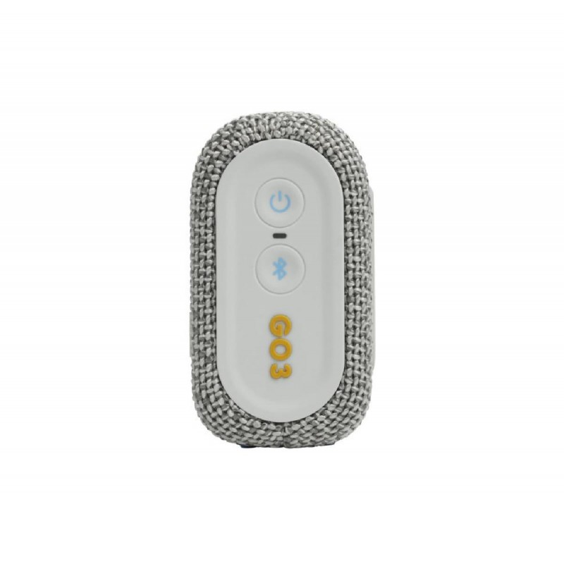 JBL Go 3 Eco Αδιάβροχο Ηχείο Bluetooth 4.2W Λευκό