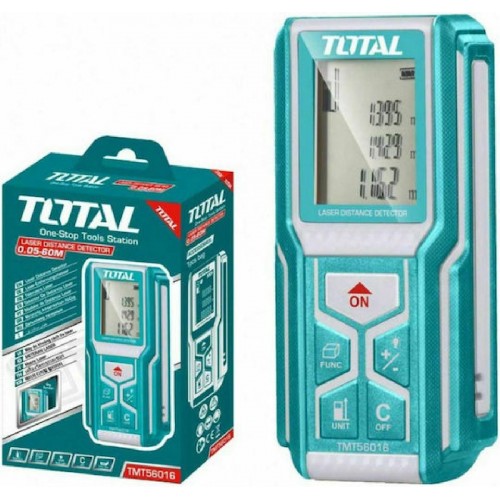 Total (TMT56016) Μετρητής Αποστάσεων Laser 60m