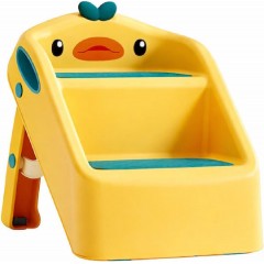 Giggles & Co Duckiestep Παιδικό Αναδιπλούμενο Σκαμπό Σκαλοπατάκι Παπάκι 2 Επιπέδων Μπάνιο & Νιπτήρα Sunny Duck