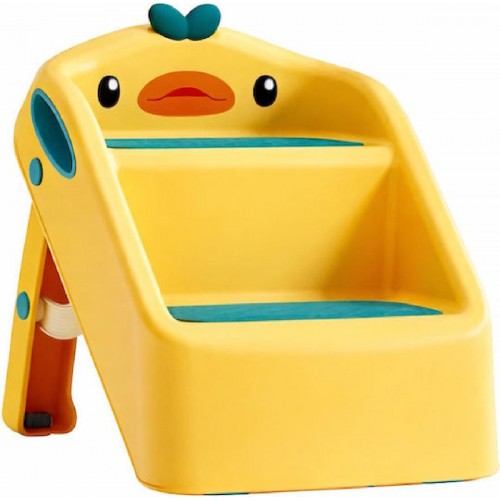 Giggles & Co Duckiestep Παιδικό Αναδιπλούμενο Σκαμπό Σκαλοπατάκι Παπάκι 2 Επιπέδων Μπάνιο & Νιπτήρα Sunny Duck