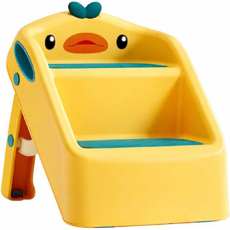 Giggles & Co Duckiestep Παιδικό Αναδιπλούμενο Σκαμπό Σκαλοπατάκι Παπάκι 2 Επιπέδων Μπάνιο & Νιπτήρα Sunny Duck