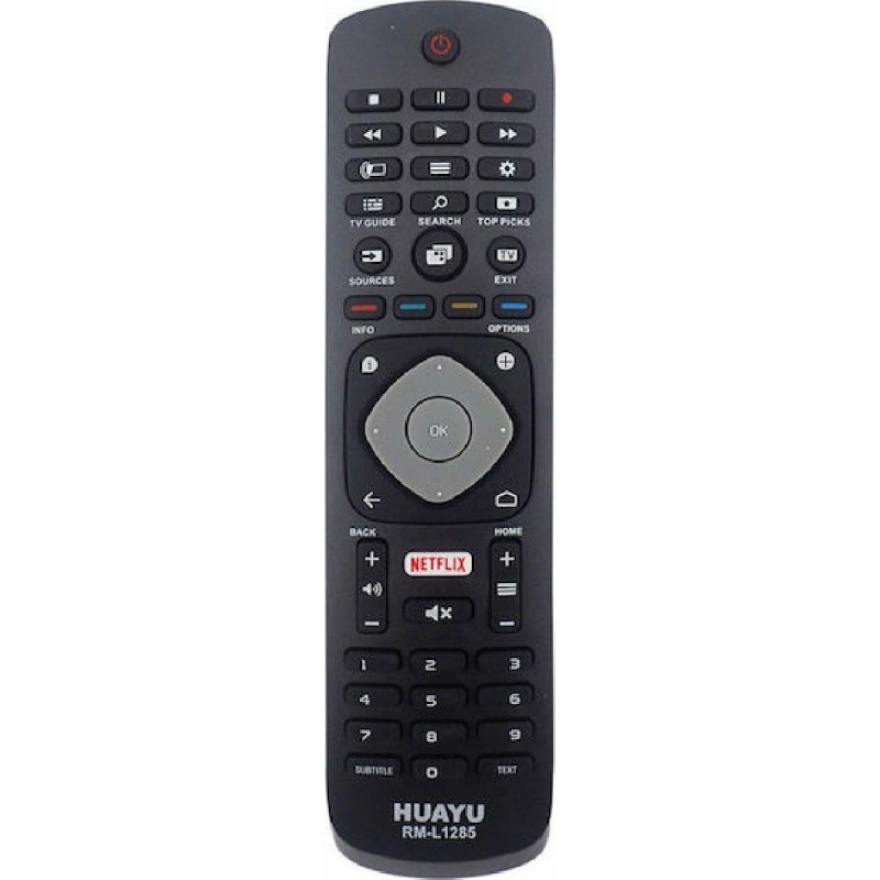 Huayu RM-L1285+ Συμβατό Τηλεχειριστήριο για Τηλεοράσεις Philips