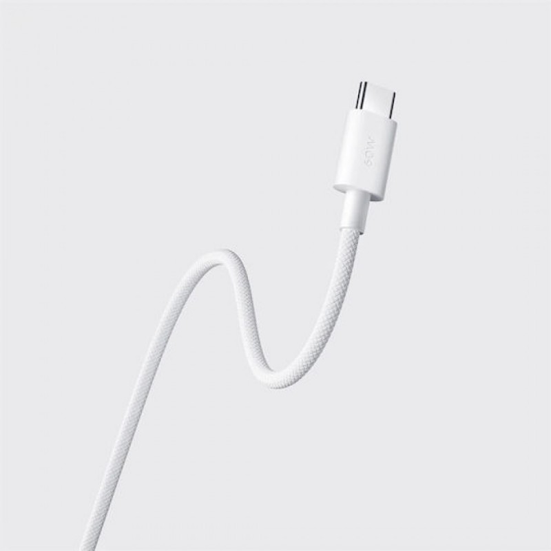 Xiaomi 3A Braided USB-C to USB-C Cable 1m (BHR0878GL) White