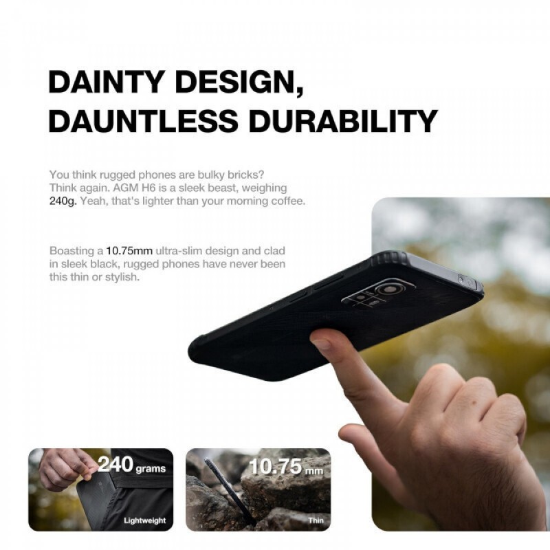 AGM H6Lite Dual Sim (8GB/128GB) Black