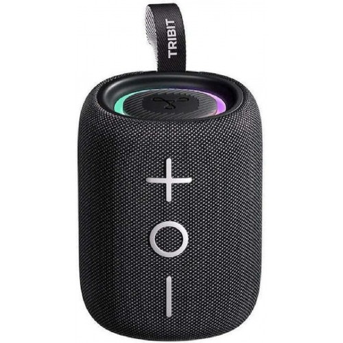 Tribit Stormbox Mini + BTS33 Αδιάβροχο Ηχείο Bluetooth 12W με Διάρκεια Μπαταρίας έως 12 ώρες Μαύρο