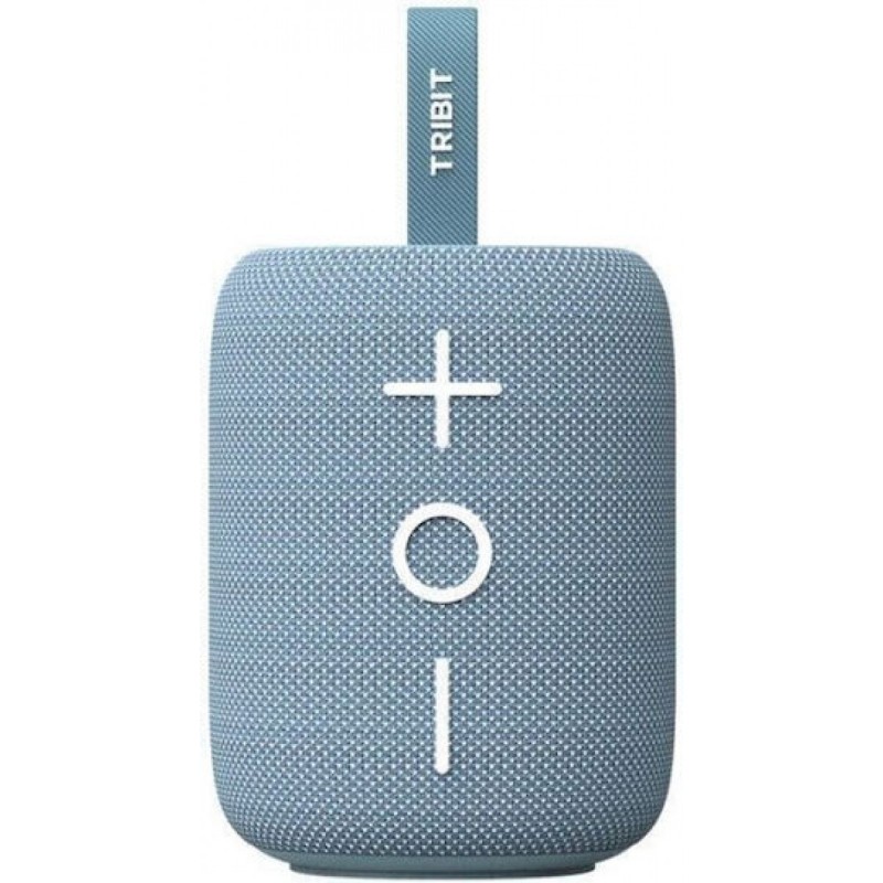 Tribit Stormbox Mini + BTS33 Αδιάβροχο Ηχείο Bluetooth 12W με Διάρκεια Μπαταρίας έως 12 ώρες Μπλε