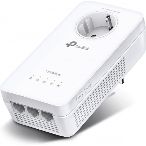 TP-LINK TL-WPA8631P v4 Powerline για Ασύρματη Σύνδεση Wi-Fi 5 με Passthrough Πρίζα και 3 Θύρες Gigabit Ethernet TP-LINK TL-WPA8631P v4 Powerline για Ασύρματη Σύνδεση Wi-Fi 5 με Passthrough Πρίζα και 3 Θύρες Gigabit Ethernet