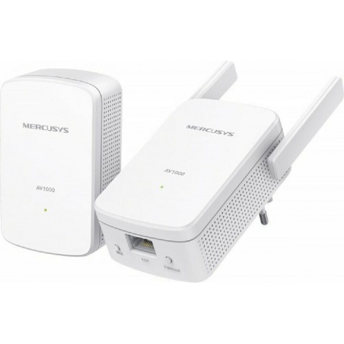 Mercusys AV1000 Gigabit Powerline Wi-Fi Extender (MP510 KIT) Mercusys AV1000 Gigabit Powerline Wi-Fi Extender (MP510 KIT)