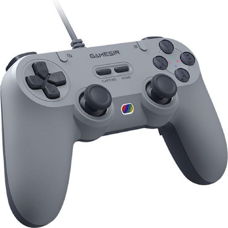 Gamesir Tegenaria Lite Ενσύρματο Gamepad με Hall Effect Sticks για Android / PC (Gamesir-T3 Lite) Retro Gray