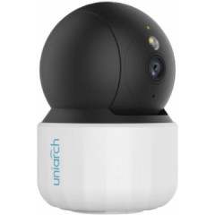 Uniarch IP Κάμερα Παρακολούθησης Wi-Fi Full HD+ 5MP 4mm με Αμφίδρομη Επικοινωνία (Uho-S3E-M5TD) Λευκή/Μαύρη