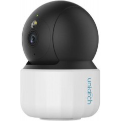 Uniarch IP Κάμερα Παρακολούθησης Wi-Fi Full HD+ 5MP 4mm με Αμφίδρομη Επικοινωνία (Uho-S3E-M5TD) Λευκή/Μαύρη
