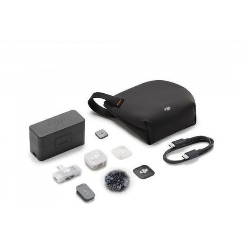 DJI Mic Mini (1 TX + 1 Mobile RX + Charging Case) Ασύρματο Μικρόφωνο Πέτου