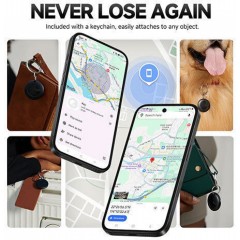 MiLi MiTag Duo Apple and Google Tracker (HD-P16) Λευκό