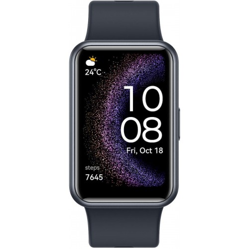 Huawei Watch Fit Special Edition 46mm με Παλμογράφο (Starry Black) 55020BEG