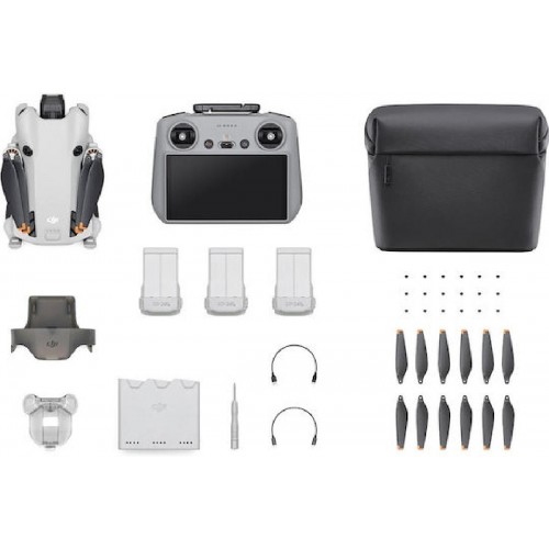 DJI Mini 4 Pro Fly More Combo Drone με Κάμερα και Χειριστήριο, Συμβατό με Smartphone (CP.MA.00000735.04)