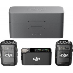 DJI Mic 2 Wireless Microphone (2TX + 1RX + Charging Case) CE (CP.RN.00000324.01)