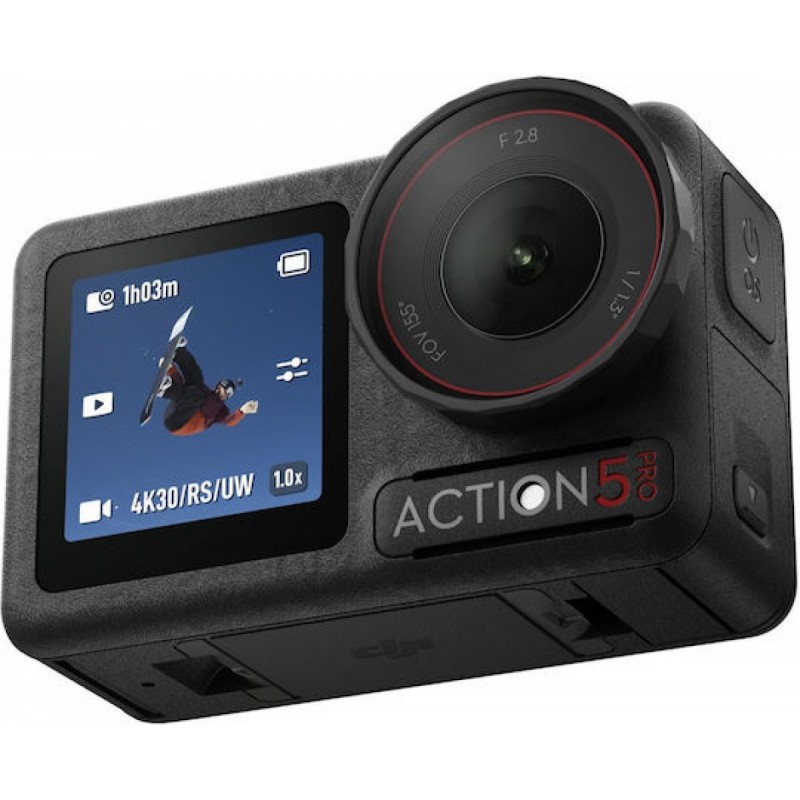 DJI Osmo Action 5 Pro Standard Combo Action Camera 8K (CP.OS.00000349.02) Black