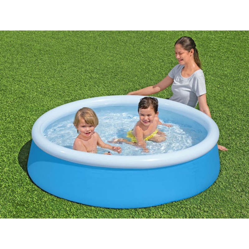 Bestway παιδική φουσκωτή πισίνα 477lt Φ152x38cm, (57241) μπλε