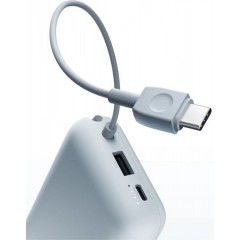 Xiaomi Power Bank 10000mAh with Integrated USB-C Cable (BHR9073GL) Ice Blue