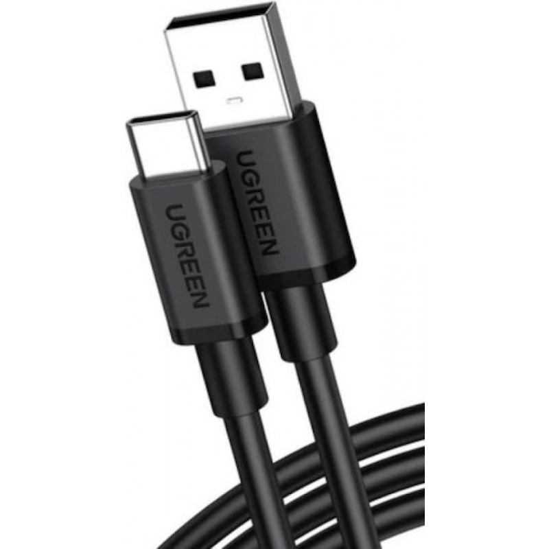 Ugreen L309 Cable USB-C male - USB-A Μαύρο 1m 340701