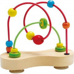 Hape Λαβύρινθος Προγραφής Double Bubble από Ξύλο για 6+ Μηνών E1801