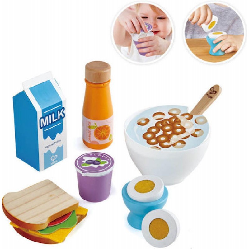 Hape Playfully Delicious Ξύλινο Σετ Τρόφιμα Delicious Breakfast (E3172A)