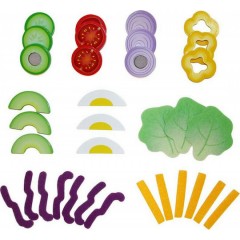 Hape Playfully Delicious Ξύλινο Σετ Σαλάτα Healthy Salad (E3174A)