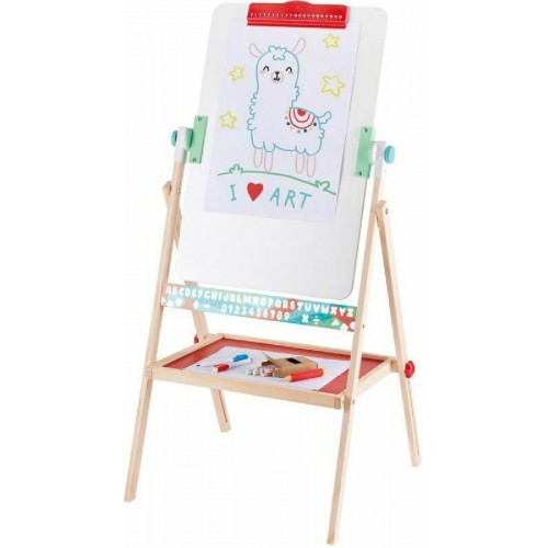 Hape Early Explorer Ξύλινος Πίνακας Flip Flat Easel E1063B Hape Early Explorer Ξύλινος Πίνακας Flip Flat Easel E1063B