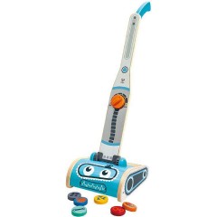 Hape Ηλεκτρική Σκούπα από Ξύλο για 2+ Ετών 7τμχ (E3056)