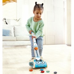 Hape Ηλεκτρική Σκούπα από Ξύλο για 2+ Ετών 7τμχ (E3056)