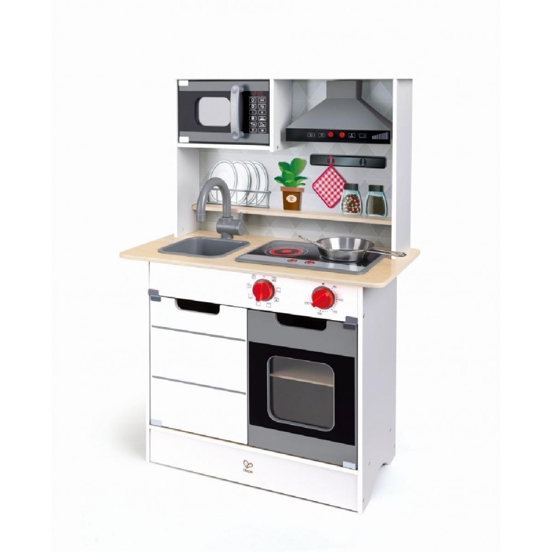 Hape Playfully Delicious Ξύλινη Κουζίνα Super Serve (E3211A)