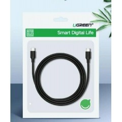 Ugreen US286 USB-C to USB-C PD Fast Charging Cable 60W 1m (50997) Black