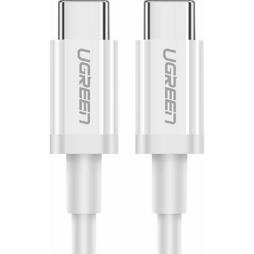 Ugreen USB 2.0 Cable USB-C male - USB-C 60W 1m (60518) Λευκό