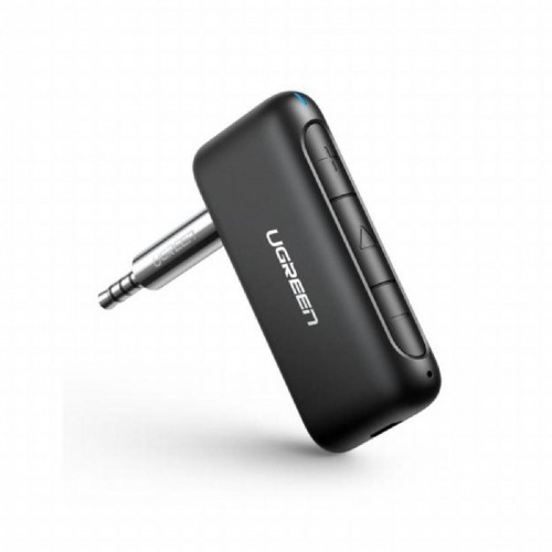 Ugreen Ασύρματος Δέκτης Bluetooth 5.0 3.5mm Car Adapter - Μαύρο (70303)