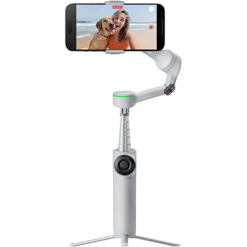 Insta360 Flow 2 Pro Standard Version A.I. Powered Gimbal Κινητού (CINSABQB/Flow203) Γκρι