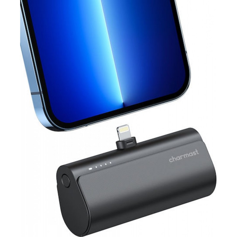 Charmast Power Bank Plugon-L 5000mAh 20W PD (W0556P) Black