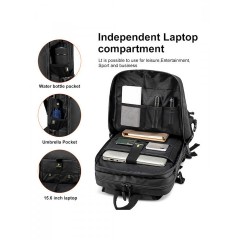 Arctic Hunter Τσάντα Πλάτης για Laptop 15.6