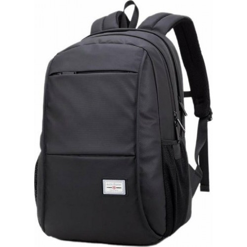 ARCTIC HUNTER τσάντα πλάτης 20005-BK με θήκη laptop, μαύρη