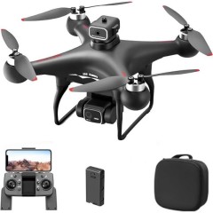 ToySky S116 Max Drone Mini WiFi 2.4 GHz με Κάμερα και Χειριστήριο, Συμβατό με Smartphone Μαύρο
