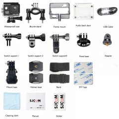 SJCAM SJ4000 Action Camera 4K Ultra HD Υποβρύχια Standard με Οθόνη 2