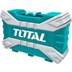 Total (TACSDL1201) Σετ Τρυπάνια Φτερού Ξύλου 12τμχ