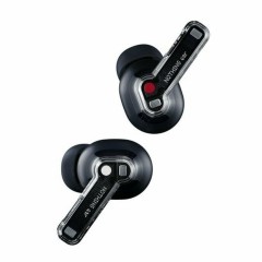 Nothing Ear In-ear Bluetooth Handsfree Ακουστικά με Αντοχή στον Ιδρώτα και Θήκη Φόρτισης Μαύρα