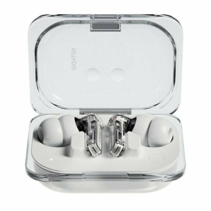 Nothing Ear (a) In-ear Bluetooth Handsfree Ακουστικά με Αντοχή στον Ιδρώτα και Θήκη Φόρτισης (A10600064) Λευκά