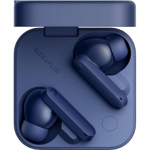 CMF by Nothing Buds 2 Plus Bluetooth Handsfree Ακουστικά με Αντοχή στον Ιδρώτα και Θήκη Φόρτισης Μπλε
