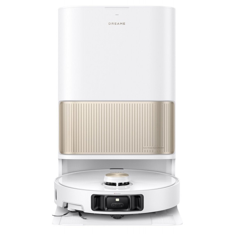 Dreame L40s Pro Ultra Σκούπα Ρομπότ για Σκούπισμα & Σφουγγάρισμα με Χαρτογράφηση και Wi-Fi Λευκή