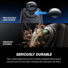Insta360 X5 8K 360 Action Cam Black